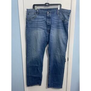 Levi's 501XX Jeans Mens 42x32 Button Fly High Rise Grunge Chore Workwear